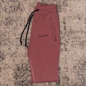 Alphalete mauve joggers